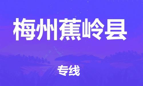 邯鄲到梅州蕉嶺縣物流公司-貴重貨物運(yùn)輸專線-全年無(wú)憂